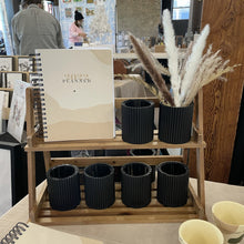 Load image into Gallery viewer, Bamboo Pencil Holder - Black or Natural