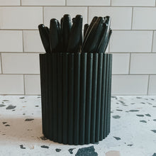 Load image into Gallery viewer, Bamboo Pencil Holder - Black or Natural